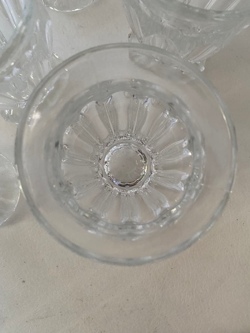 パフェガラス　10個　ヴィンテージ　レトロ　喫茶店