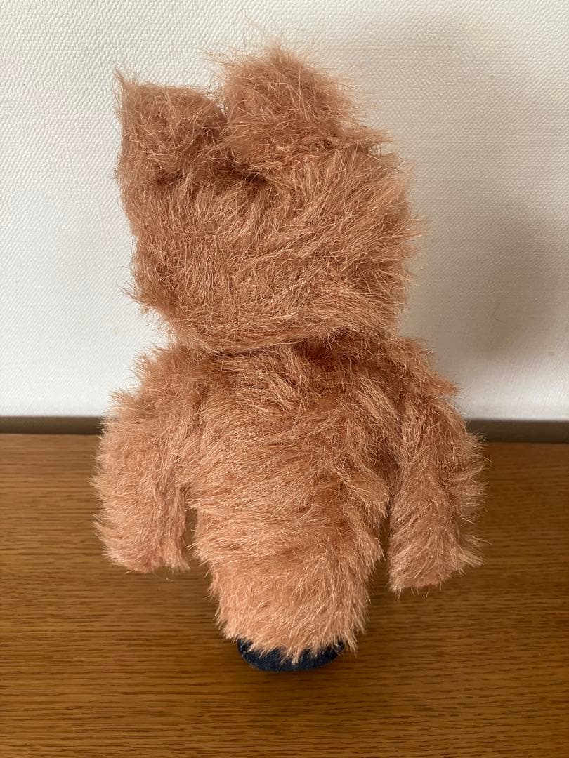作家さんの茶色いクマのぬいぐるみ　テディベア