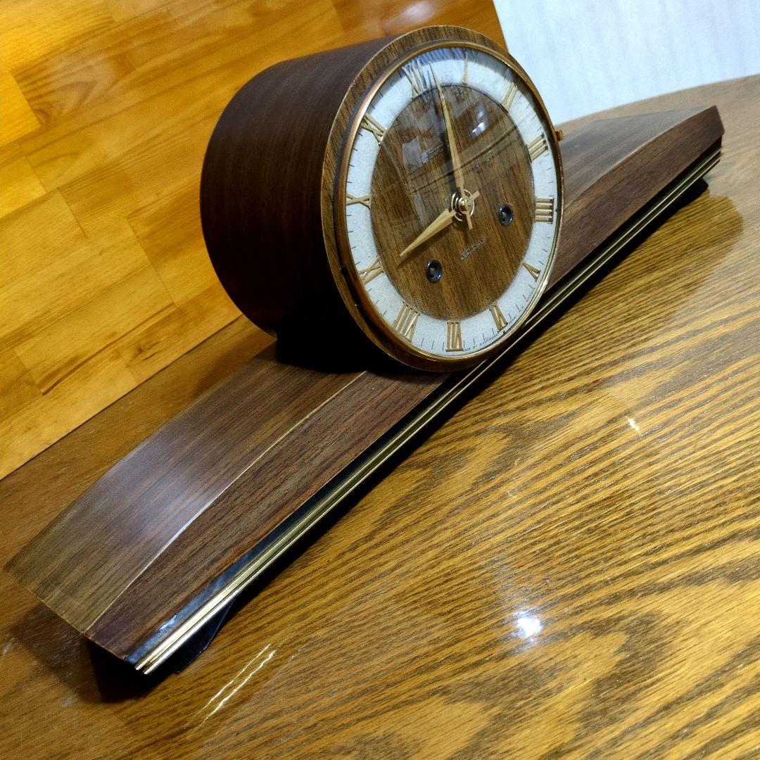 アイチ、日の出型 振り子30日巻き、置き時計