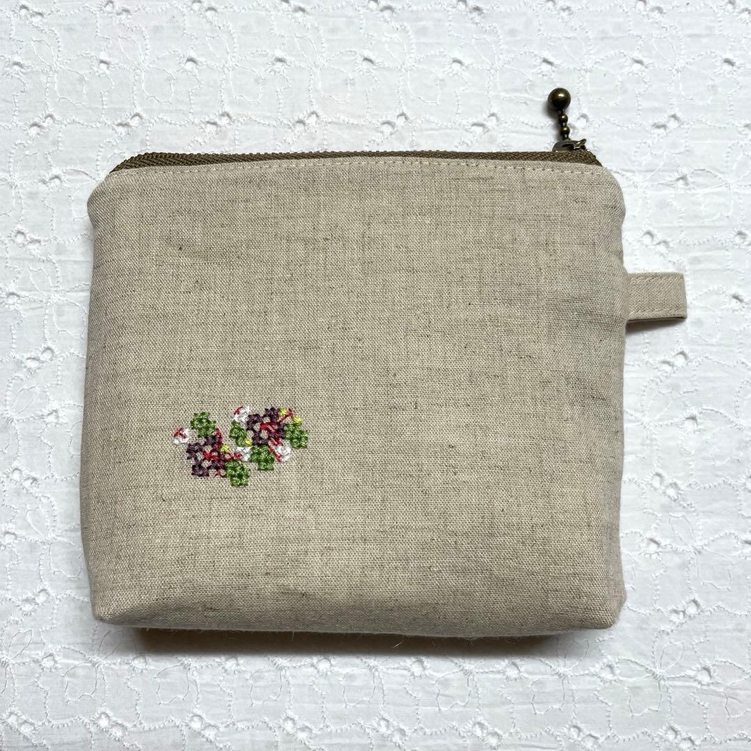 クロスステッチ 完成品 サモイロフ トートバッグ オーダー59