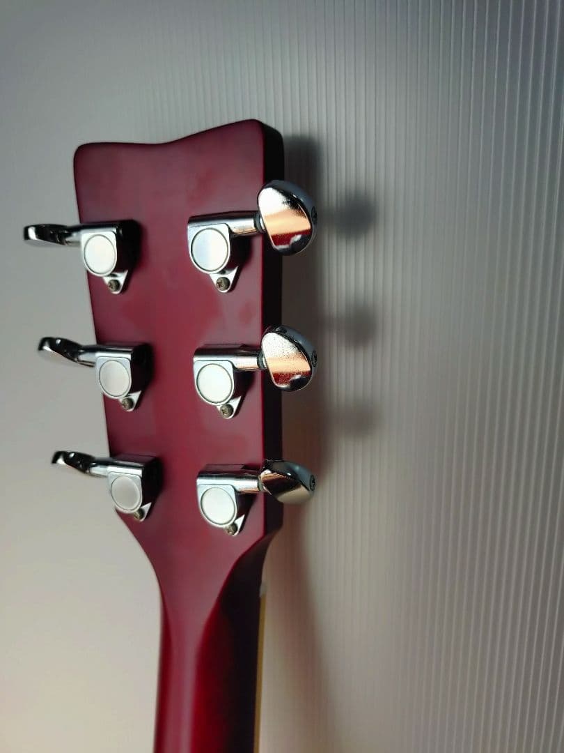 YAMAHA FS820 アコースティックギター レッド　ソフトケース付