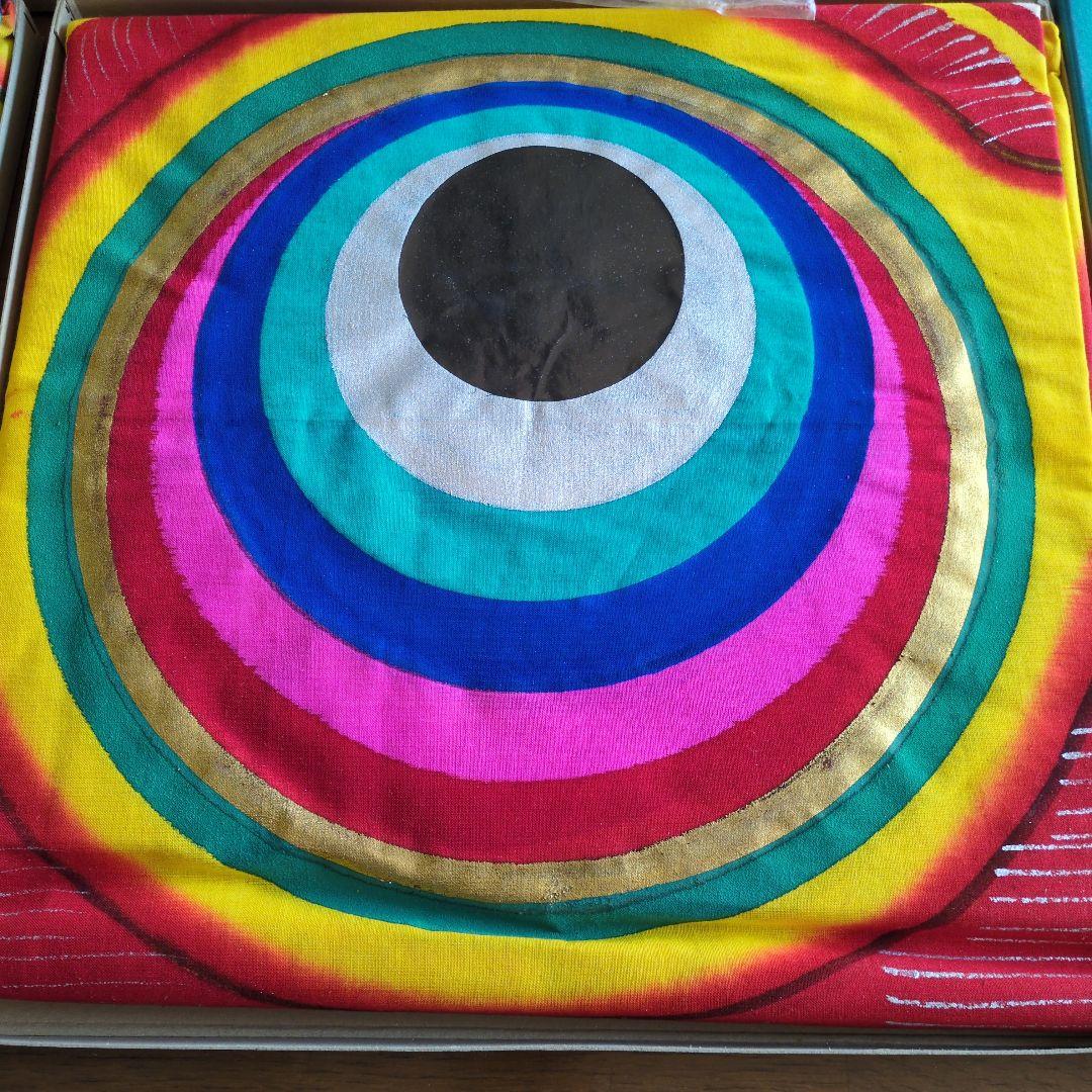 鯉のぼり　5m ３点セット　バラ売り不可　未使用　布製　シミあり