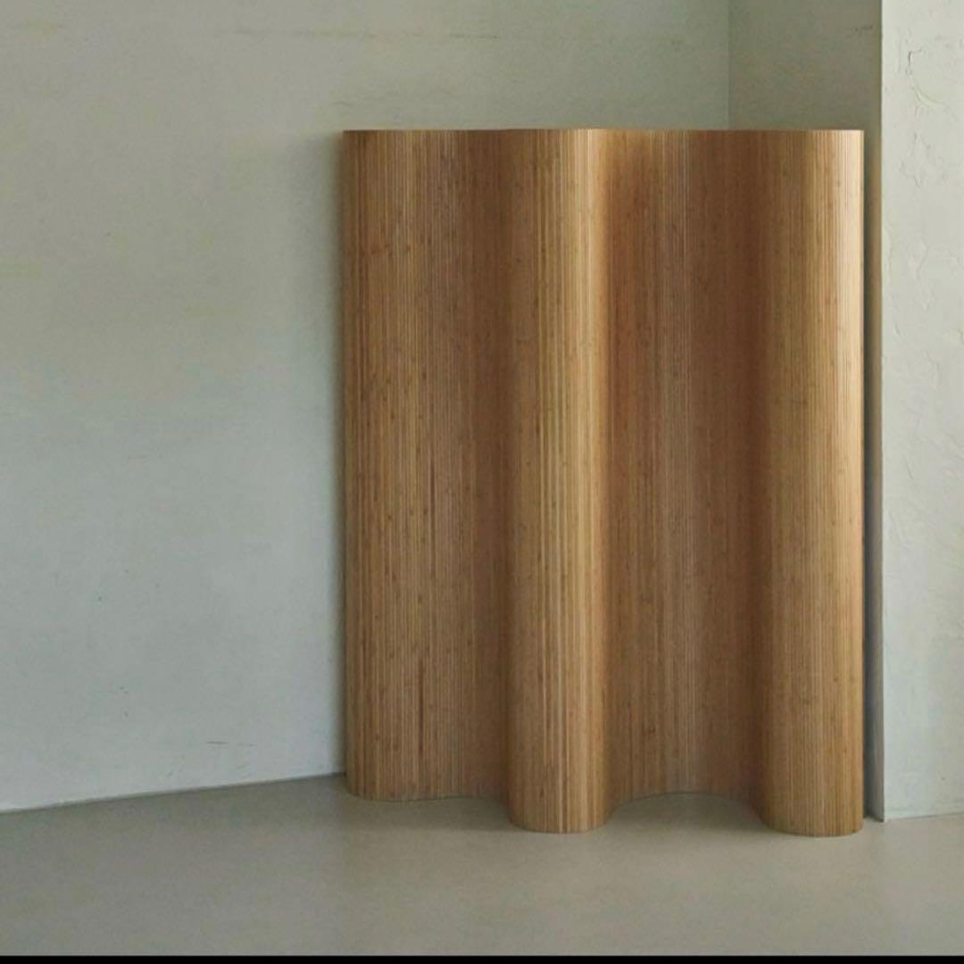 K*.様 限定価格‼️木製波形パーテーション ウッド　インテリア　仕切り
