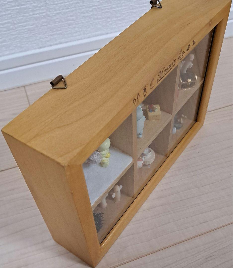 ムーミンハウス　ムーミン一家と仲間たち 壁掛け　ドールハウス　レトロ　木製