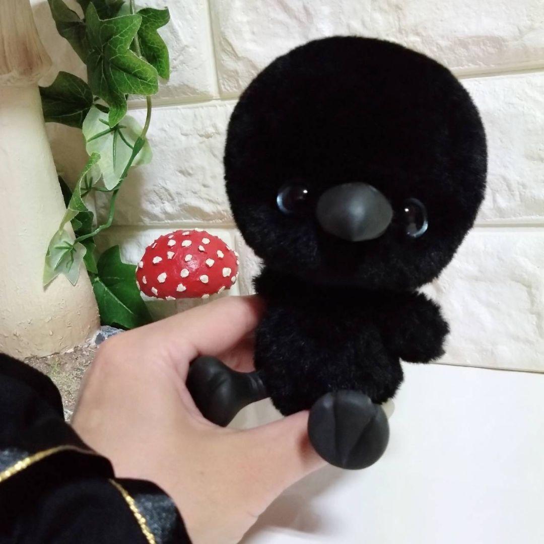 ぬいぐるみ✽アートドール✽カラスのかーくん兄妹✽中サイズ