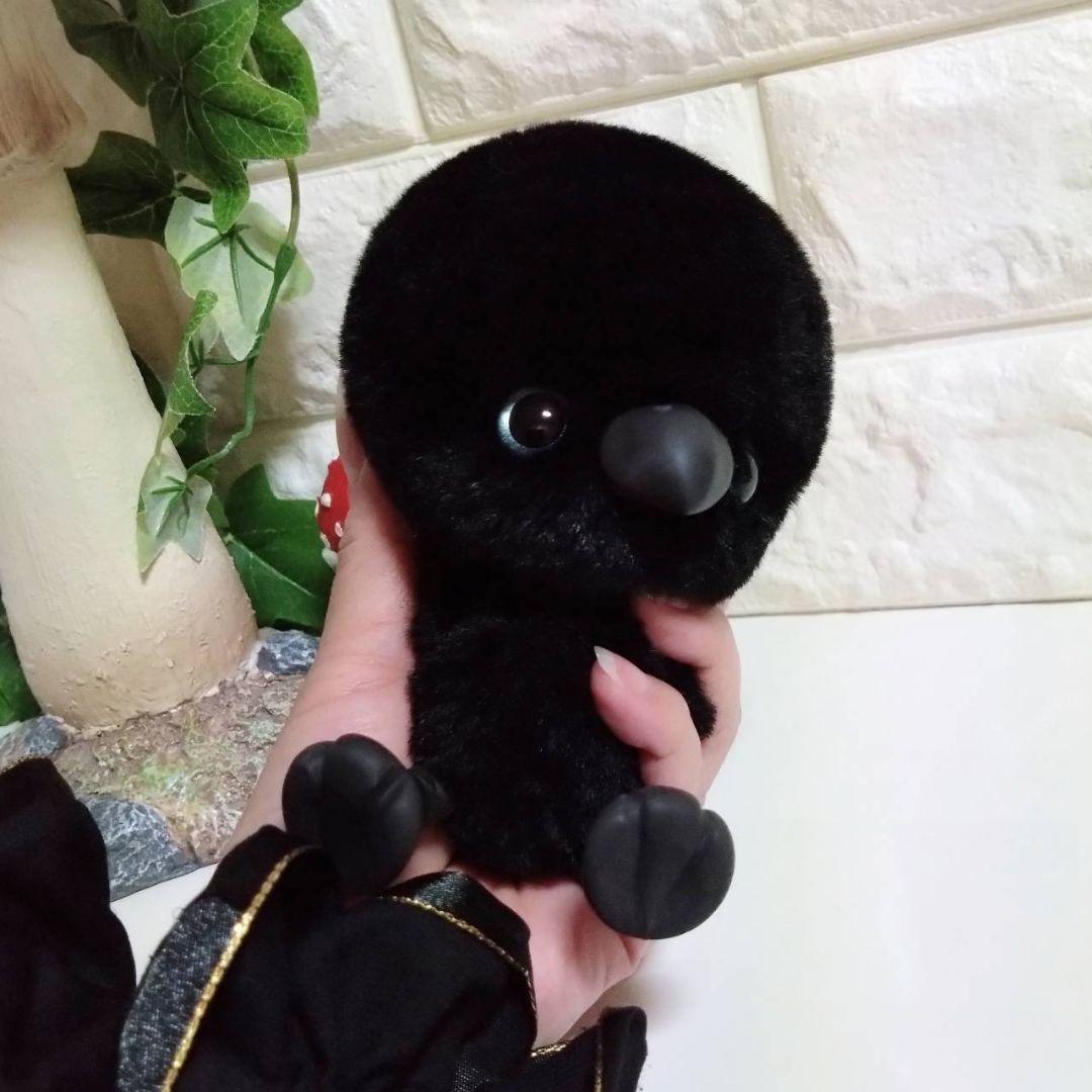 ぬいぐるみ✽アートドール✽カラスのかーくん兄妹✽中サイズ