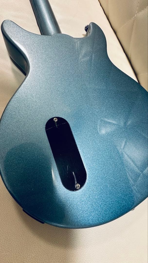 Harley Benton DC-Junior Pelham Blue ギター
