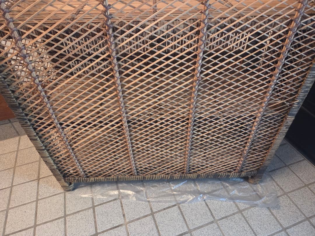 ★希少品★ラタン 天然竹 ラック チェスト シェルフ 棚 籐 家具 アジアン