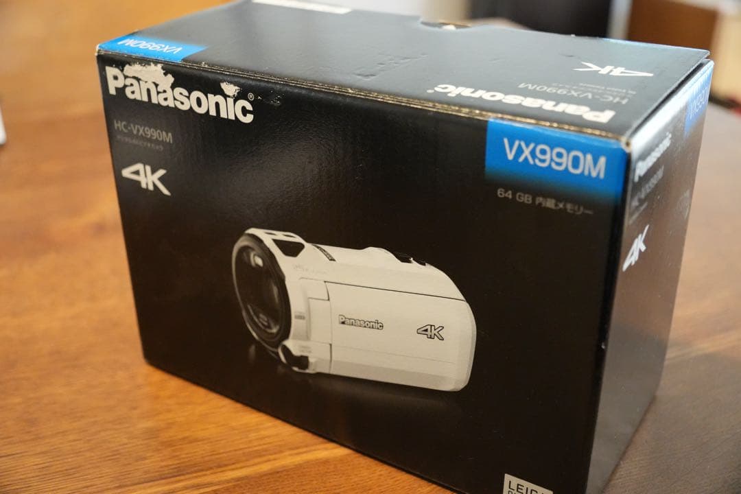 Panasonic HC-VX990M 4Kビデオカメラ