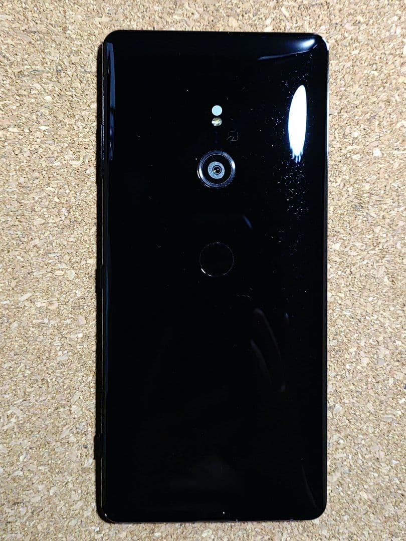 SONY スマートフォン ブラック XPERIA XZ3 SOV39