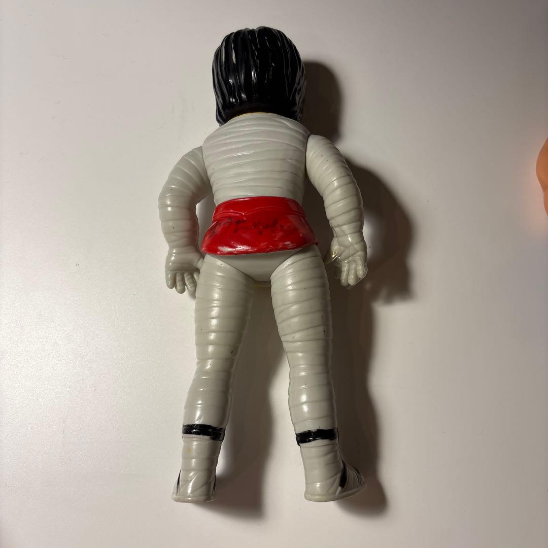 昭和レトロ　ミドルサイズ　タイガーマスク　ソフビ　3点セット