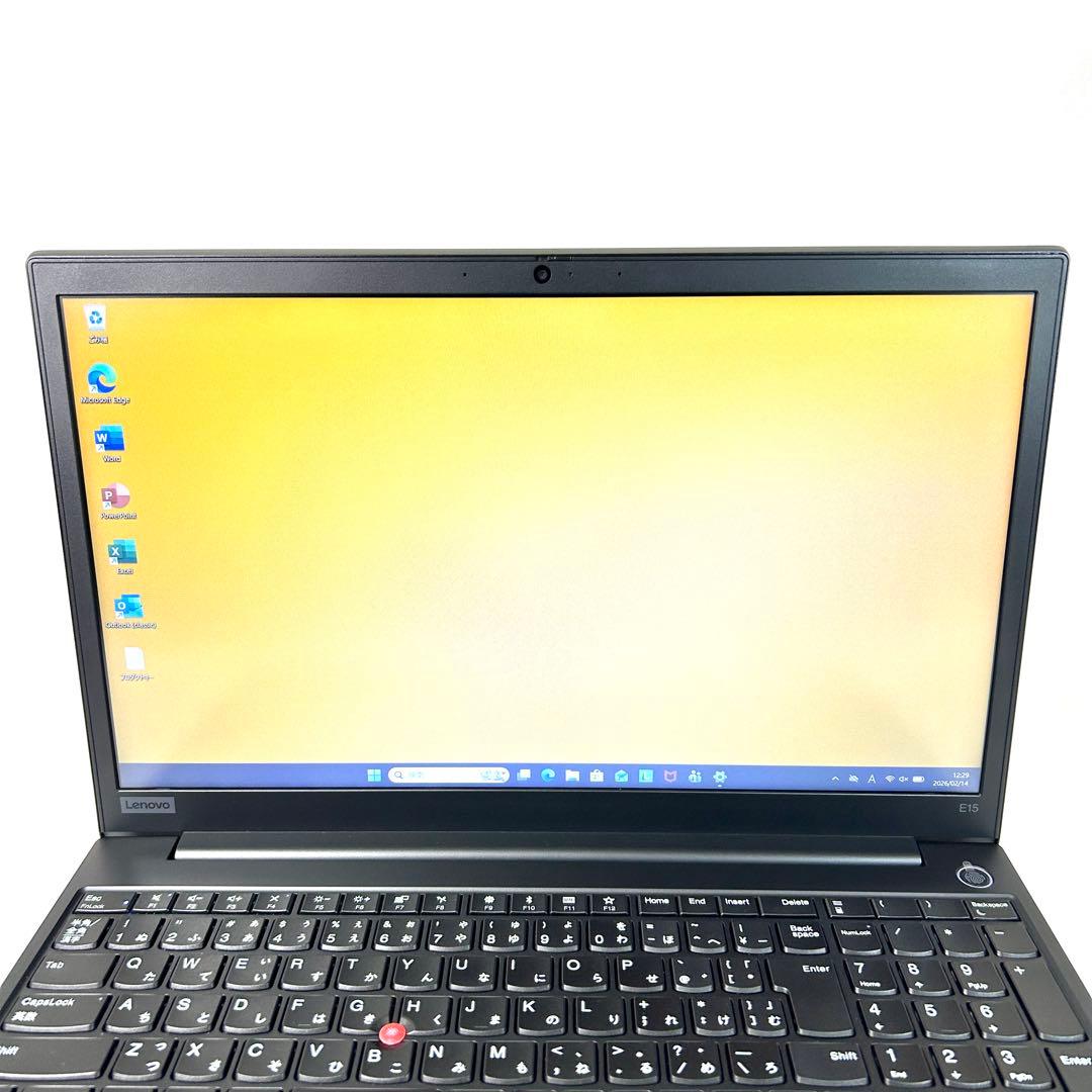 美品 ThinkPad E15 i5 256GB バッテリー良好 第10世代
