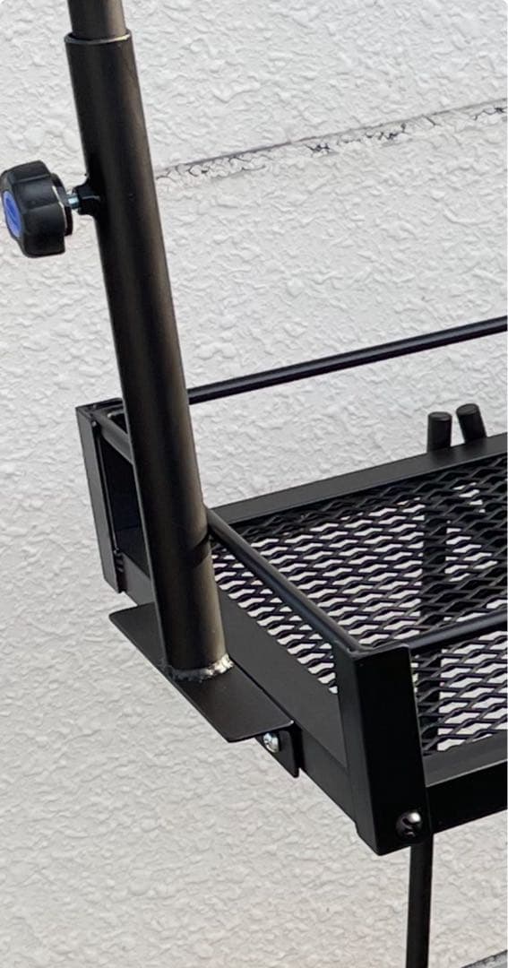 アイアンシェルフ　植物棚　受注生産　ダクトレール付　tig溶接製作