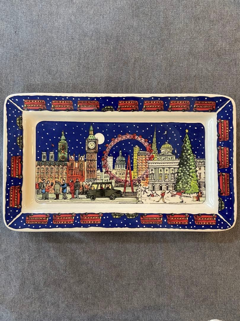 【大皿30cm】エマブリッジウォーター/London at Christmas