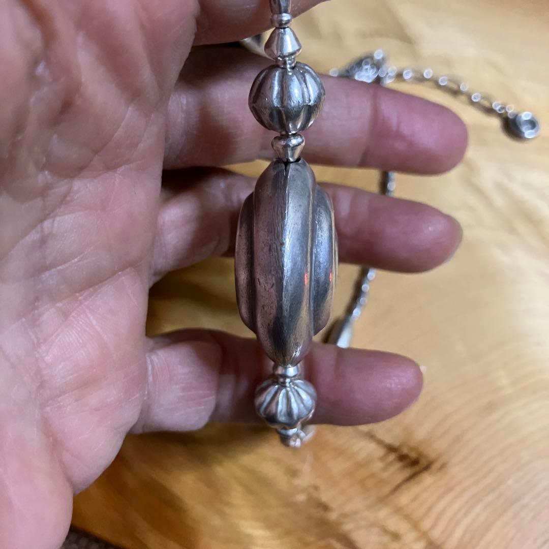 カレンシルバー　巻き貝のチョーカーネックレス＆ピアス