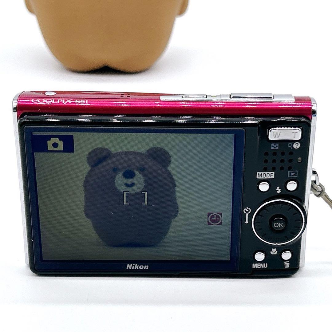 Nikon ニコン CoolPix S51 ピンク デジカメ コンデジ