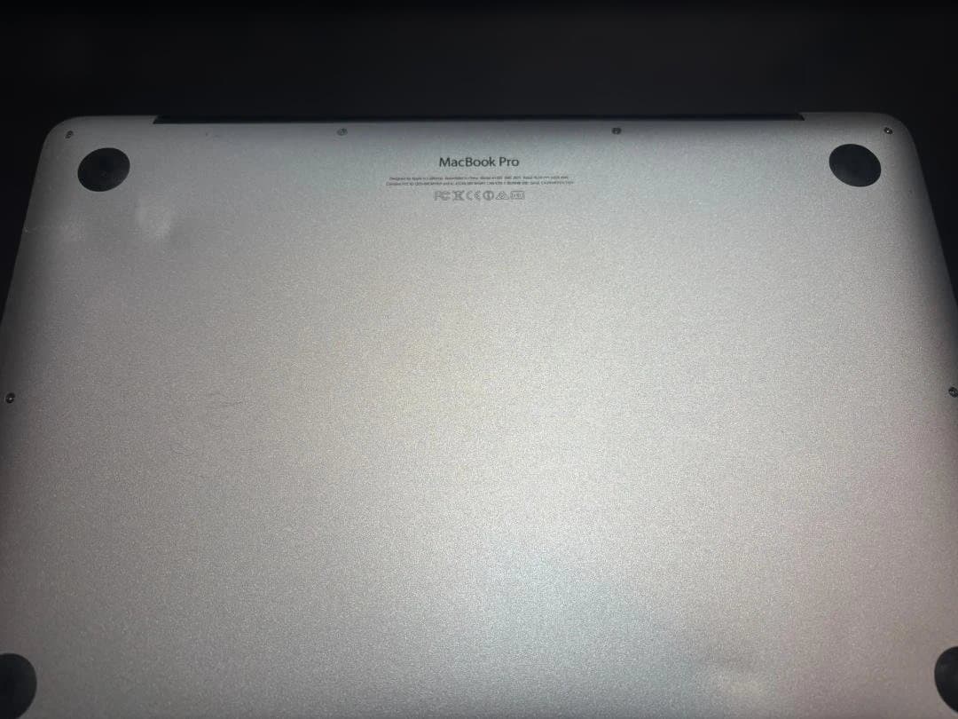 Apple MacbookPro A1502　Corei5・8GB・128GB