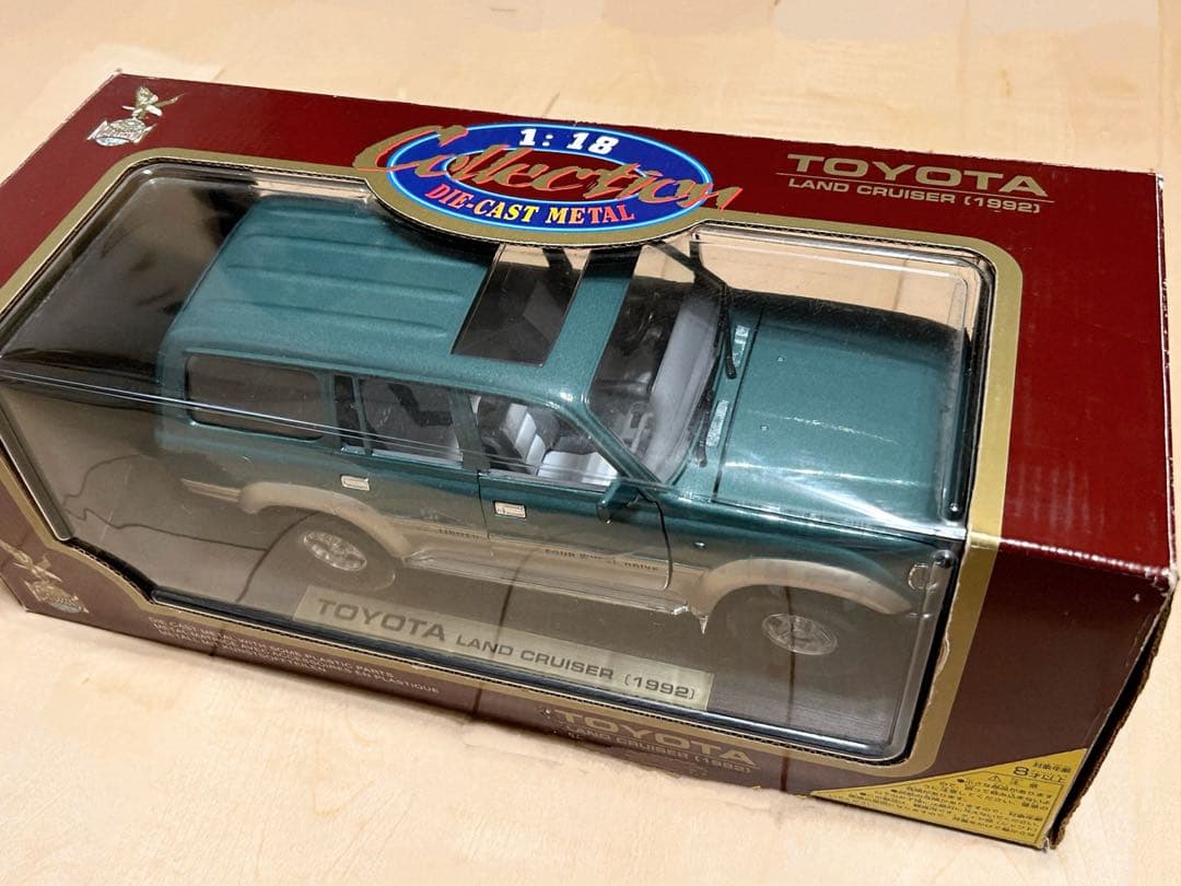 新品未使用 トヨタランクル80 1/18 Road Legends 絶版 LHD