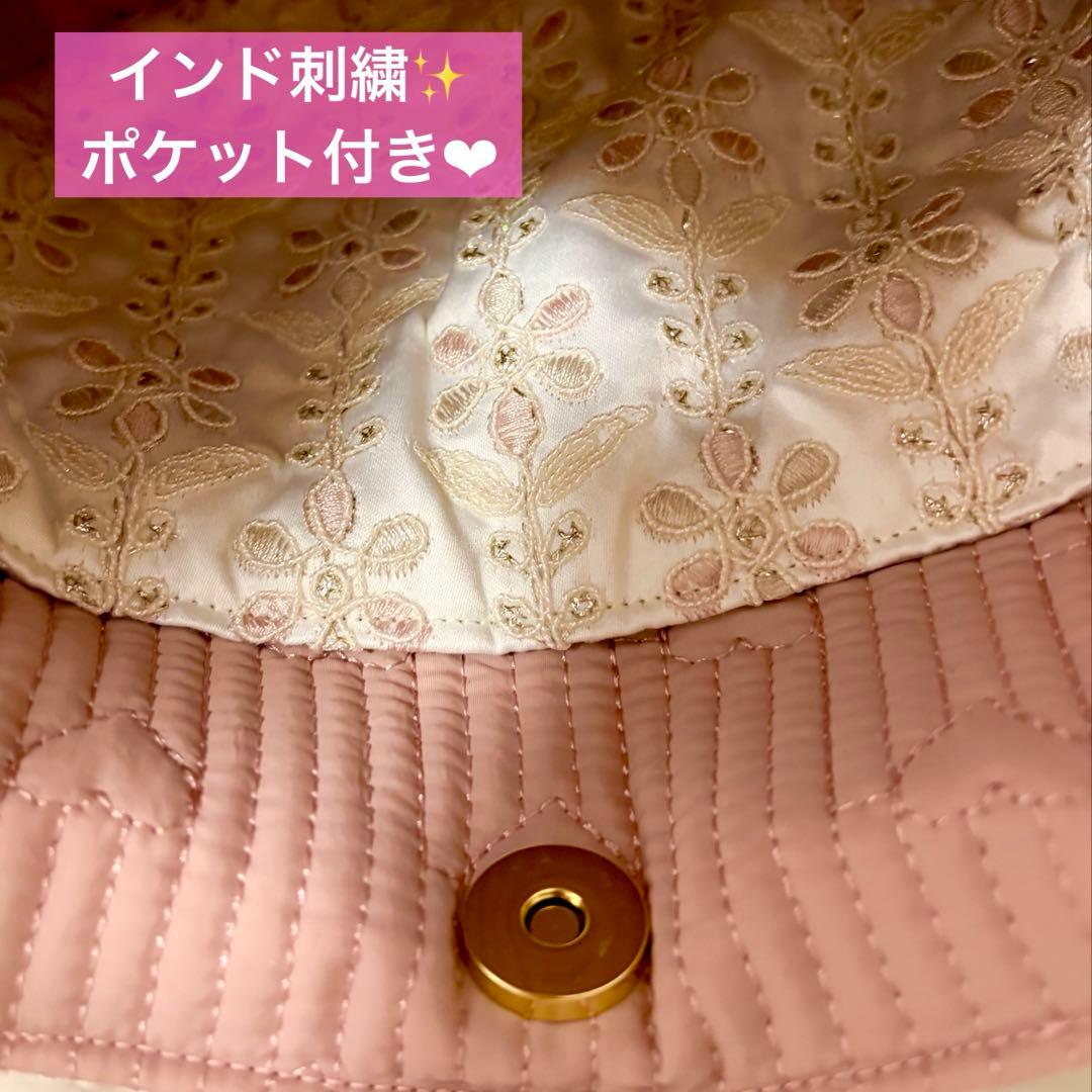 し*ん様 コヤンイサムチョン♡インド刺繍♡フリル♡サンダーちゃん♡ラウンドトート