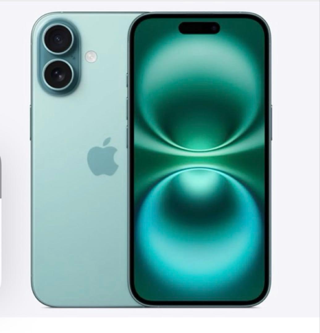 iPhone 16（128GB／ティール） SIMフリー