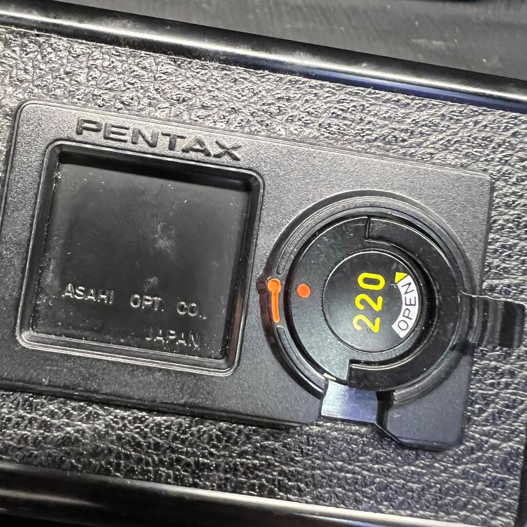 〇Nd右1029 PENTAX フィルムバック 220 120 2点まとめ