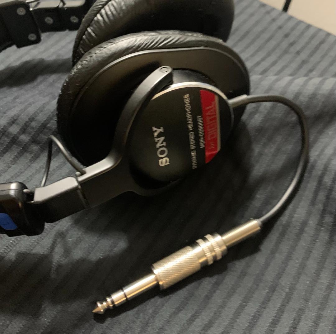 弧*毛様 SONY MDR-CD900ST 密閉型スタジオモニターヘッドホン