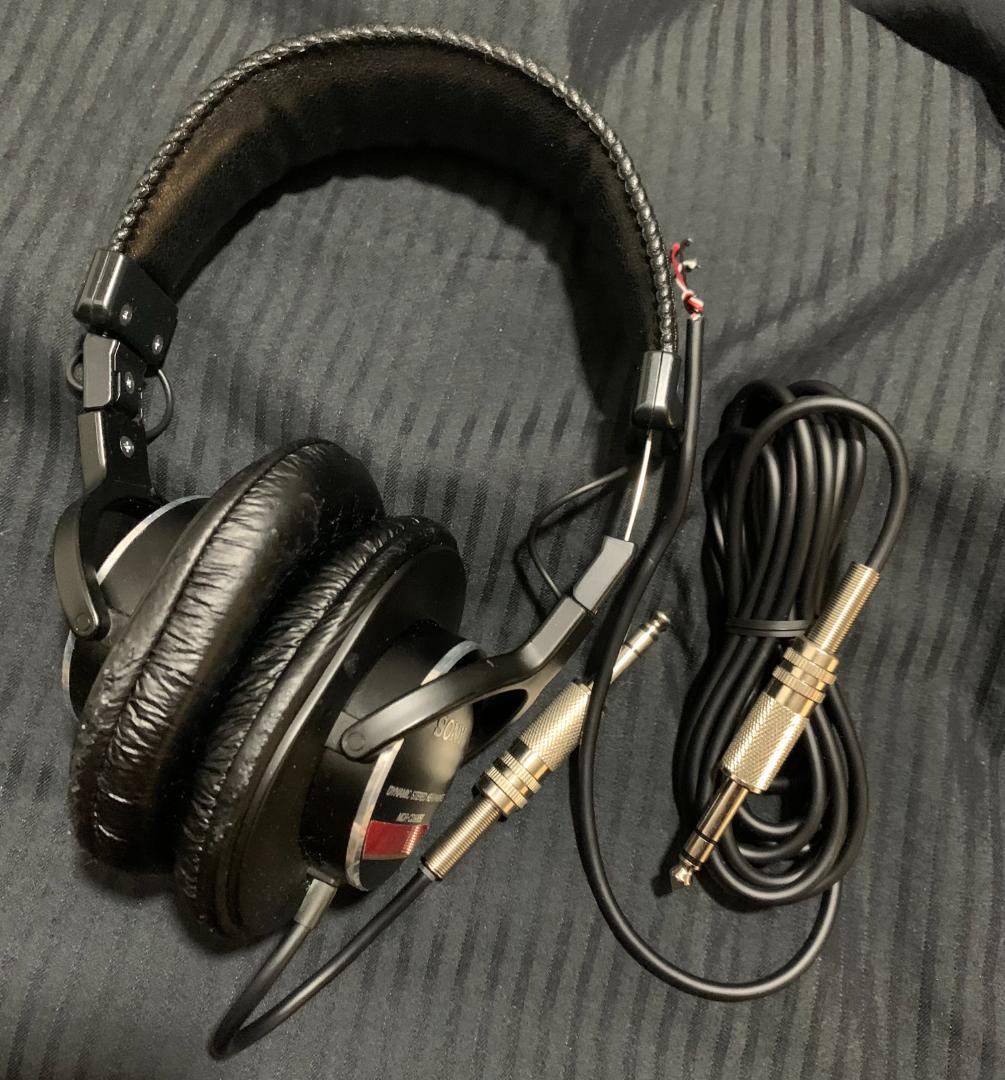 弧*毛様 SONY MDR-CD900ST 密閉型スタジオモニターヘッドホン