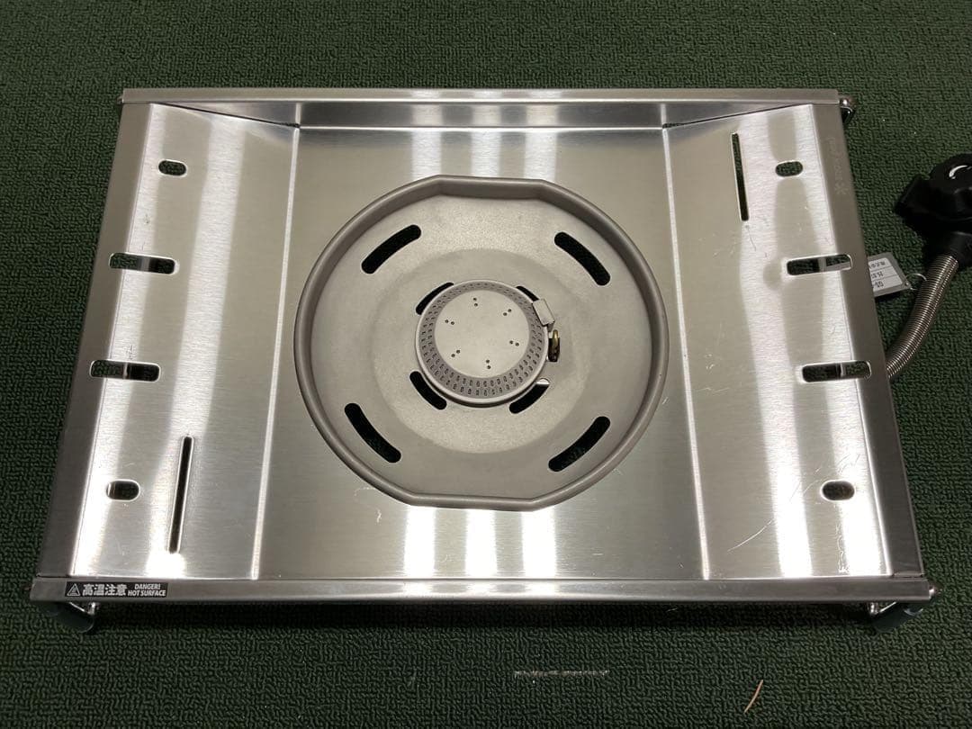 日曜限定 新品 スリムテーブル IGT規格 ＆ スノーピーク フラットバーナー