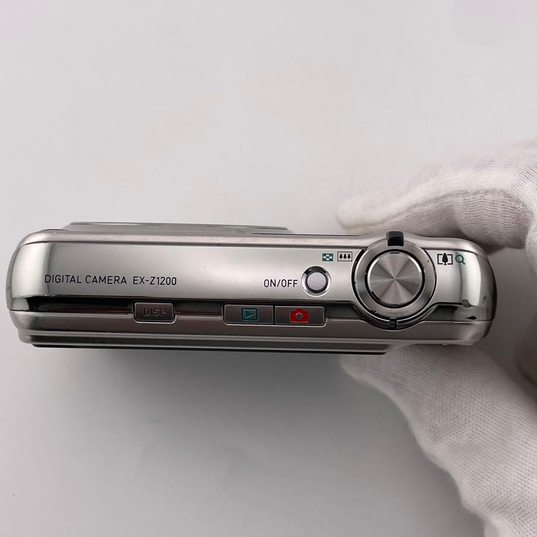 実写美⭕️【動作確認済】CASIO EXILIM EX-Z1200　シルバー