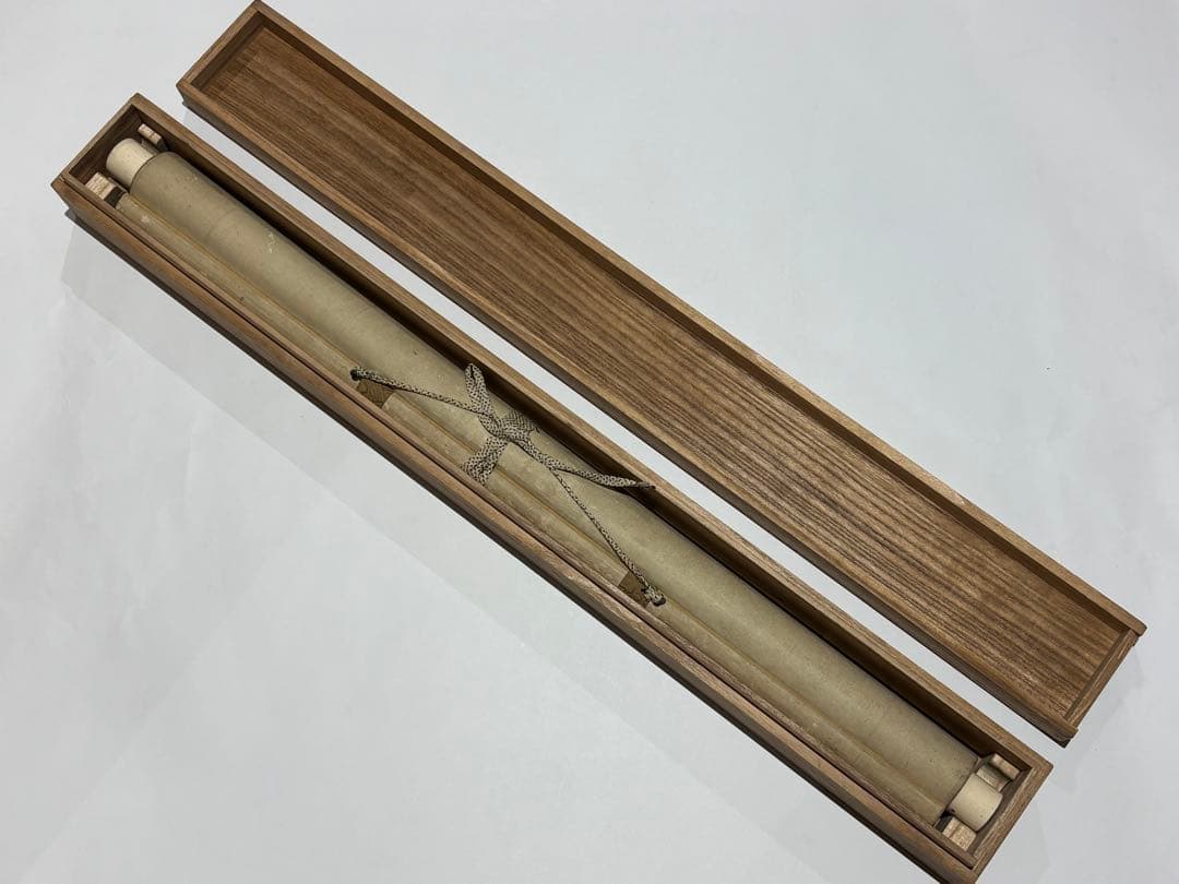 「毛利元就二十一将図」彩色木版画 江戸時代中期頃 1幅|戦国武将 掛軸 武将図