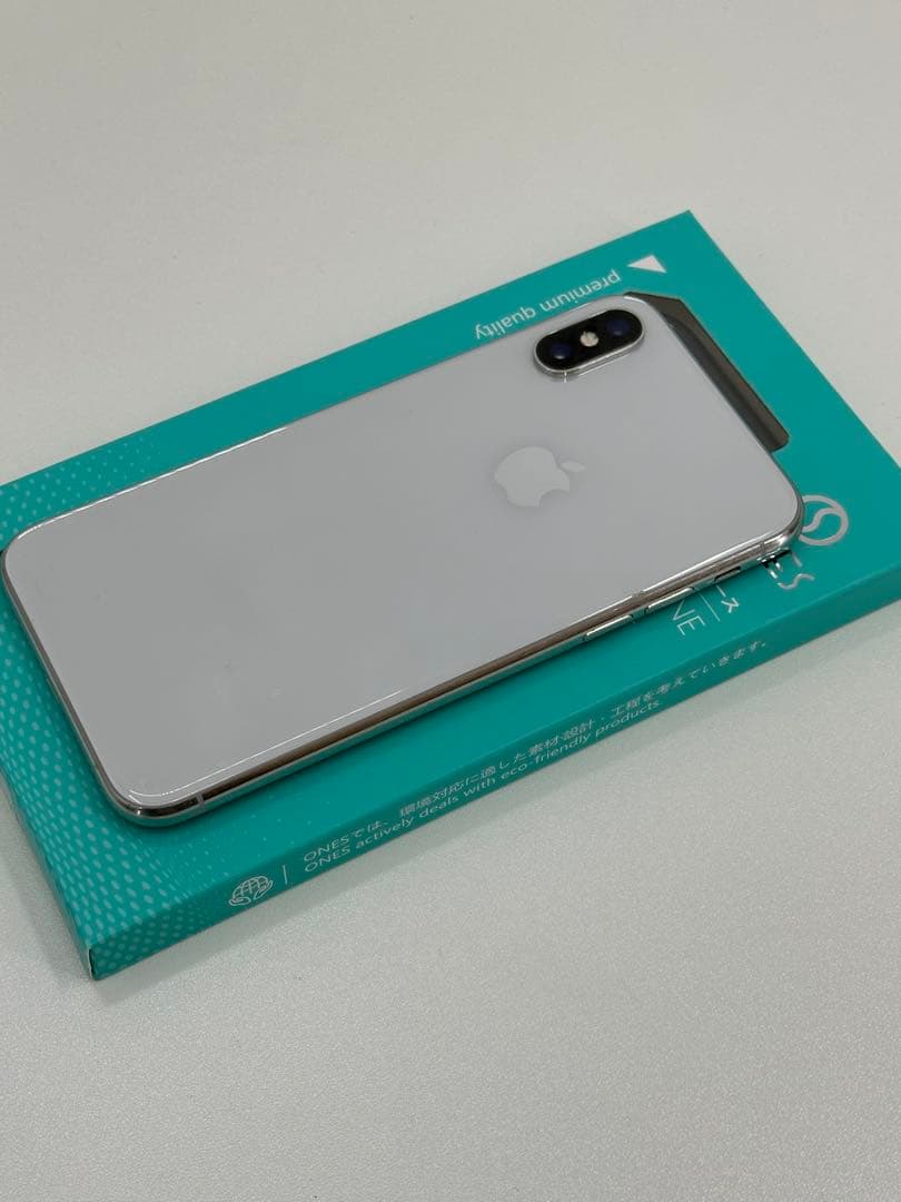 iPhoneX 本体　256GB ケース付　SIMフリー