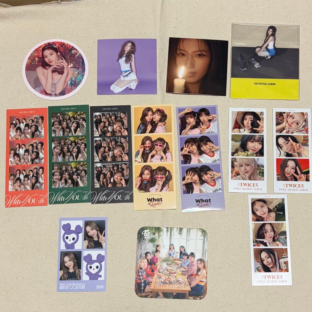 TWICE サナ トレカ まとめ売り コンプリート