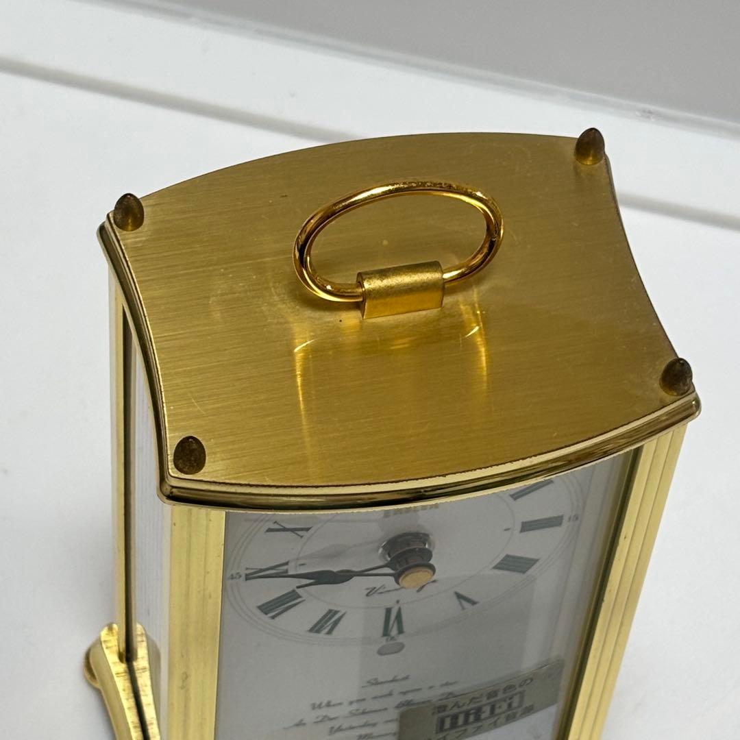 SEIKO EMBLEM HW481G メロディー 置時計 オルゴール