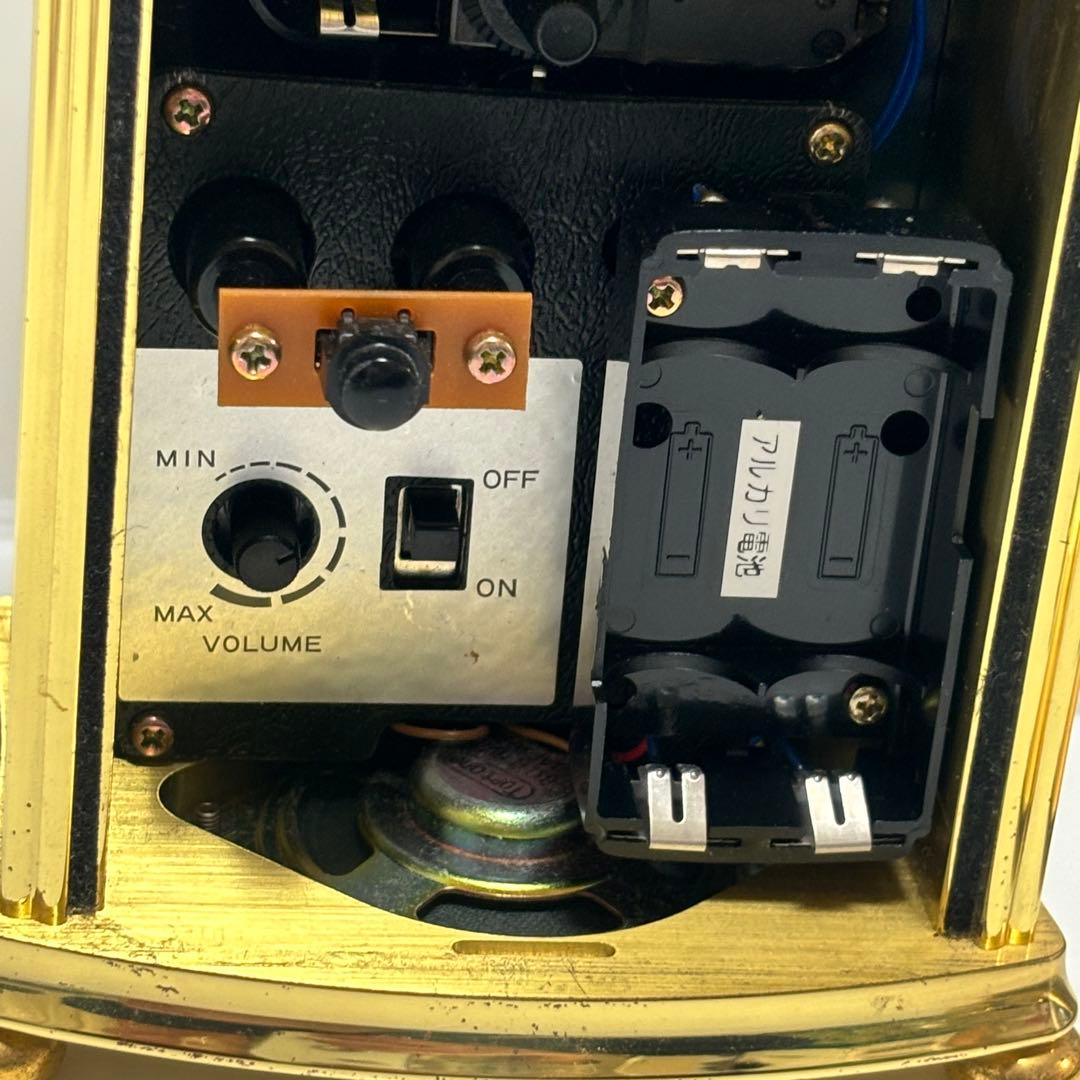 SEIKO EMBLEM HW481G メロディー 置時計 オルゴール