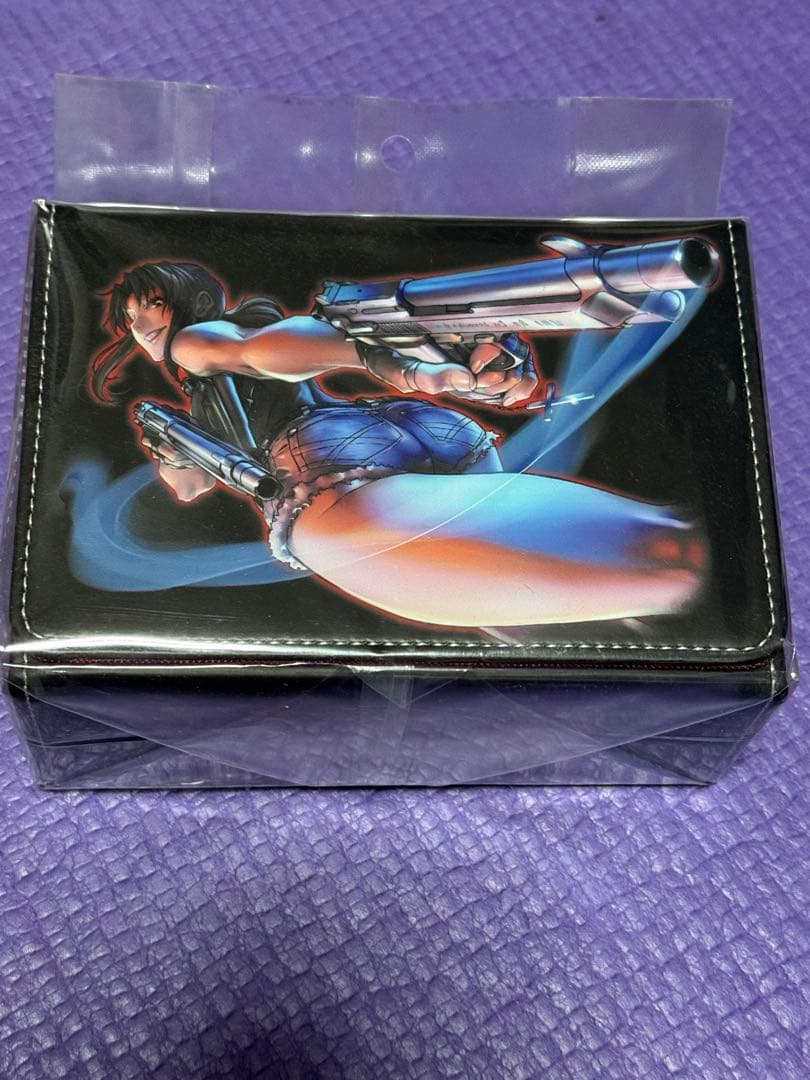 トレカアイテムくじ BLACK LAGOON A賞 レヴィ 合皮製デッキケース