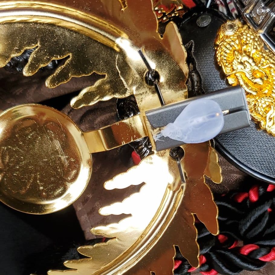 ワケあり□12号　宝童作　五月人形 兜飾り　名将　徳川家康