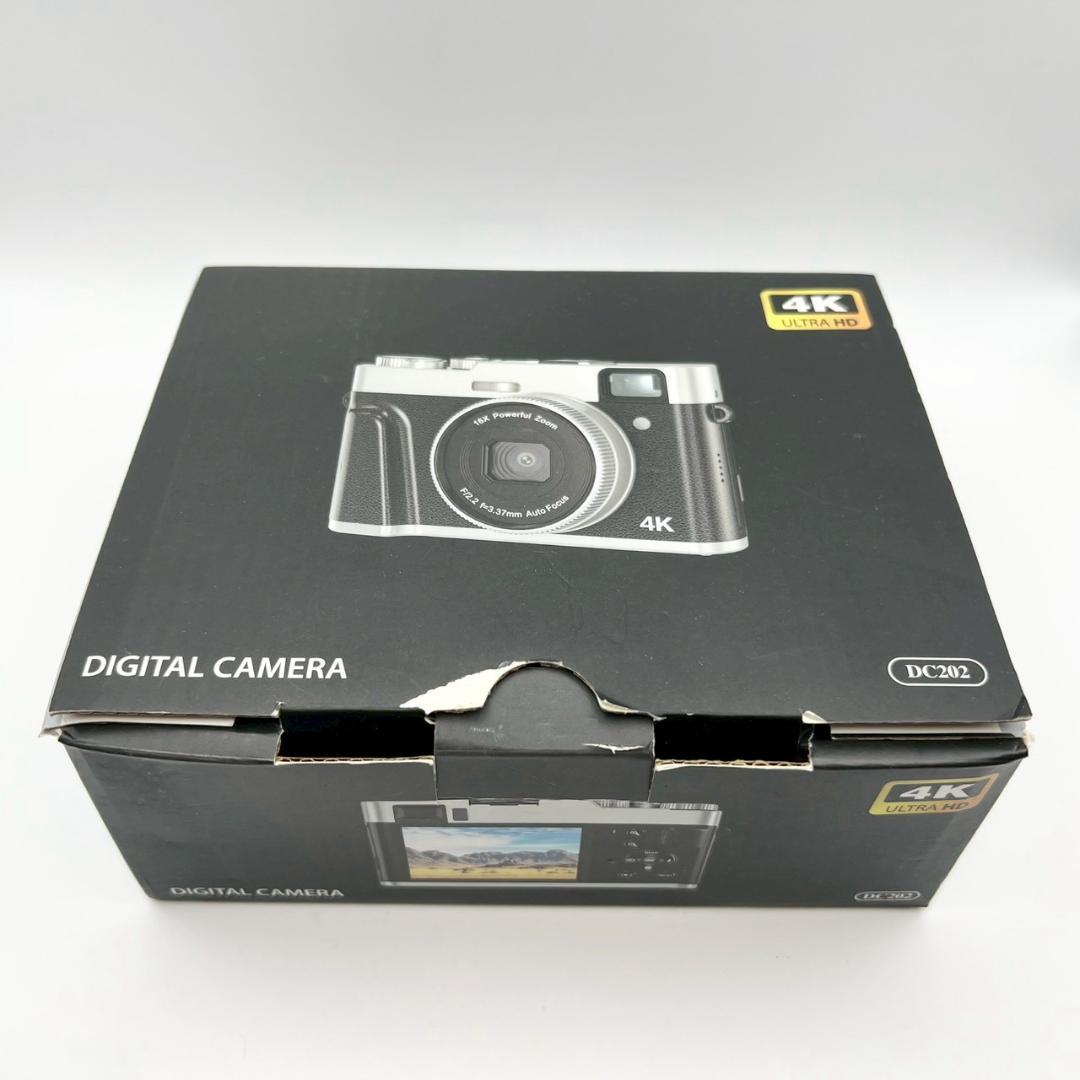 【完動 美品】DIGITAL CAMERA 4K ULTRA HD DC202