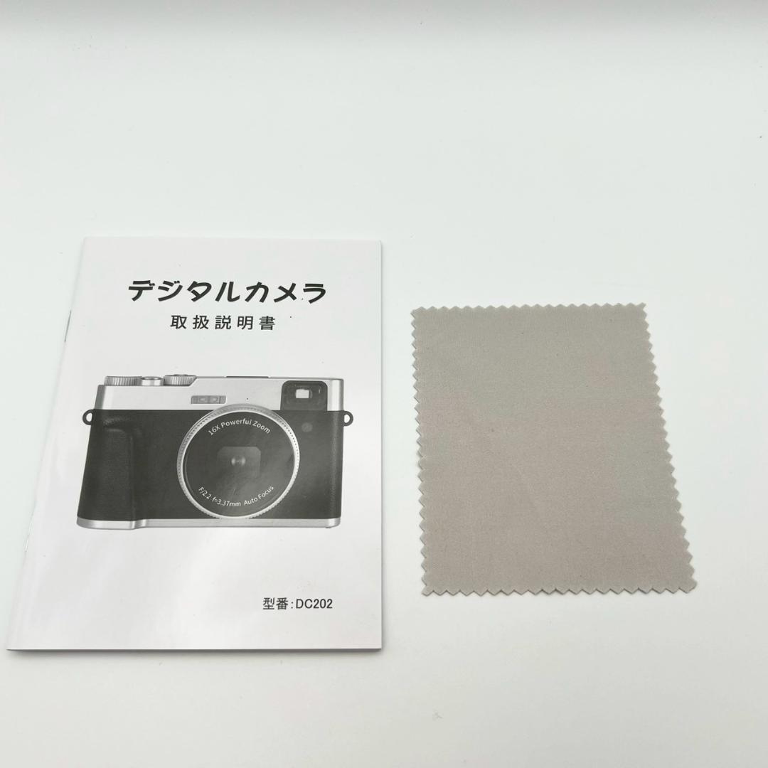 【完動 美品】DIGITAL CAMERA 4K ULTRA HD DC202