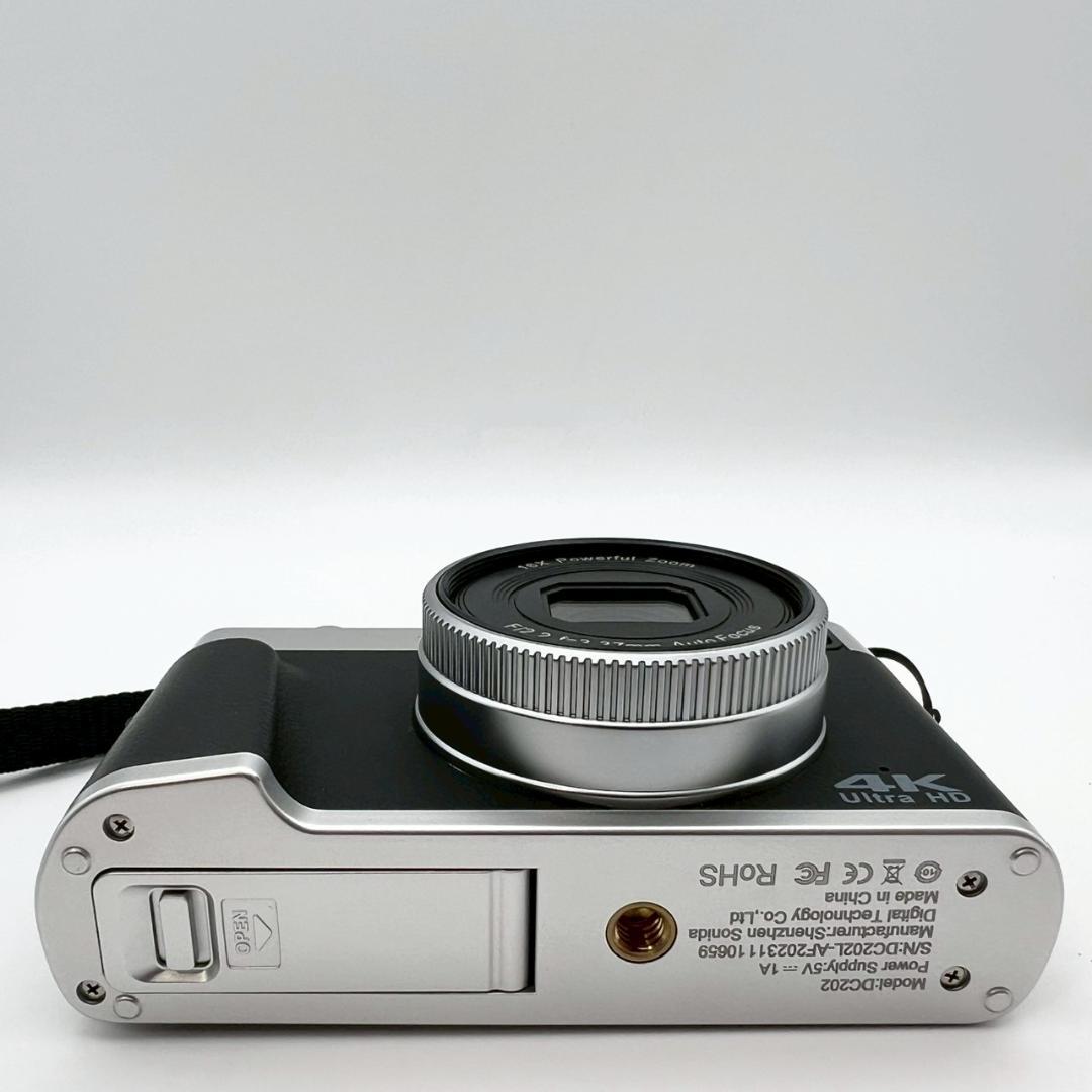【完動 美品】DIGITAL CAMERA 4K ULTRA HD DC202