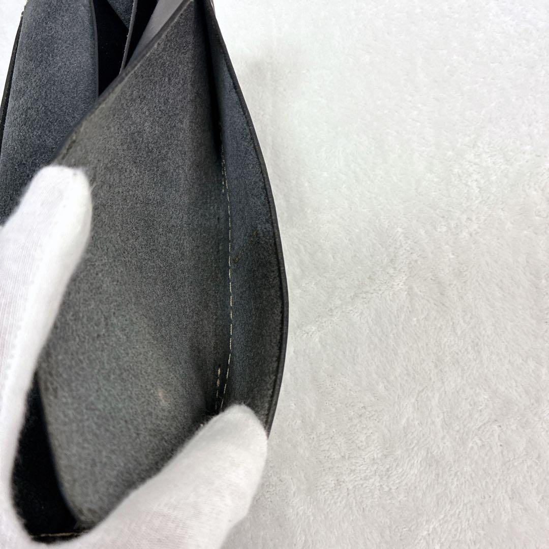 ⭐️未使用級⭐️ ポルコロッソPORCO ROSSO 長財布 ブラック　レザー