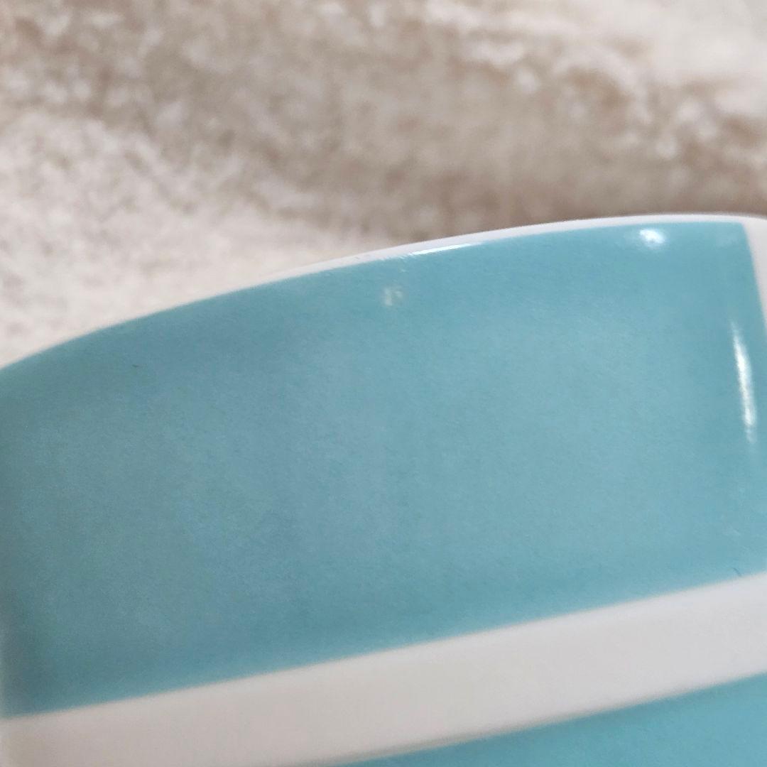 ティファニー　ブルーリボン　プレート　ペアマグカップ