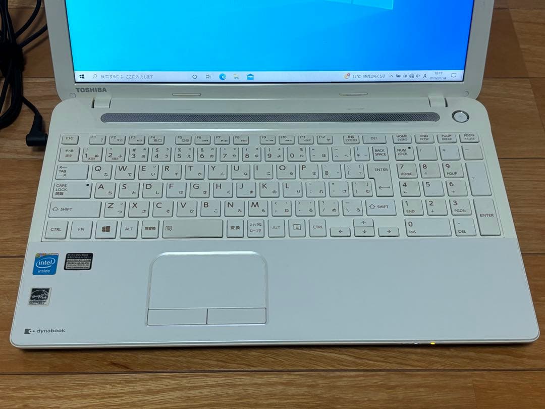 東芝 ダイナブック T453/33LWY windows10 ジャンク