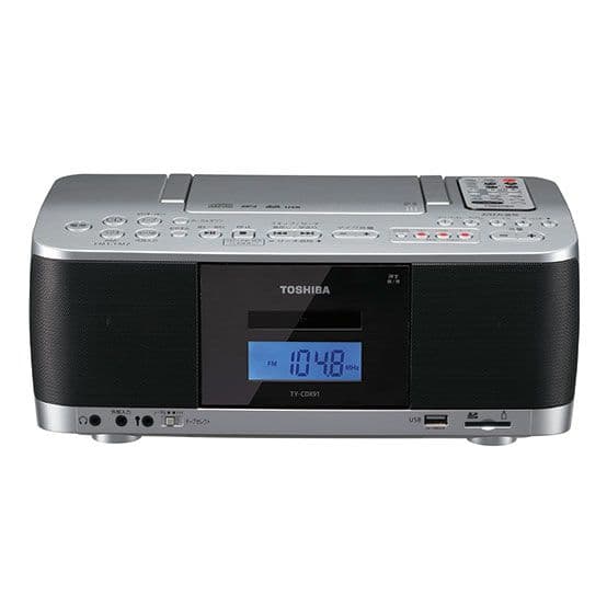 【新品未開封】SD/USB/CDラジカセ リモコン付 TY-CDX91
