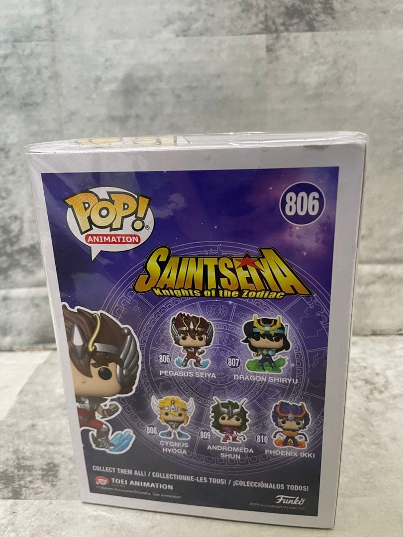 聖闘士星矢 星矢 FUNKO POP　806 フィギュア　ファンコ セイヤ