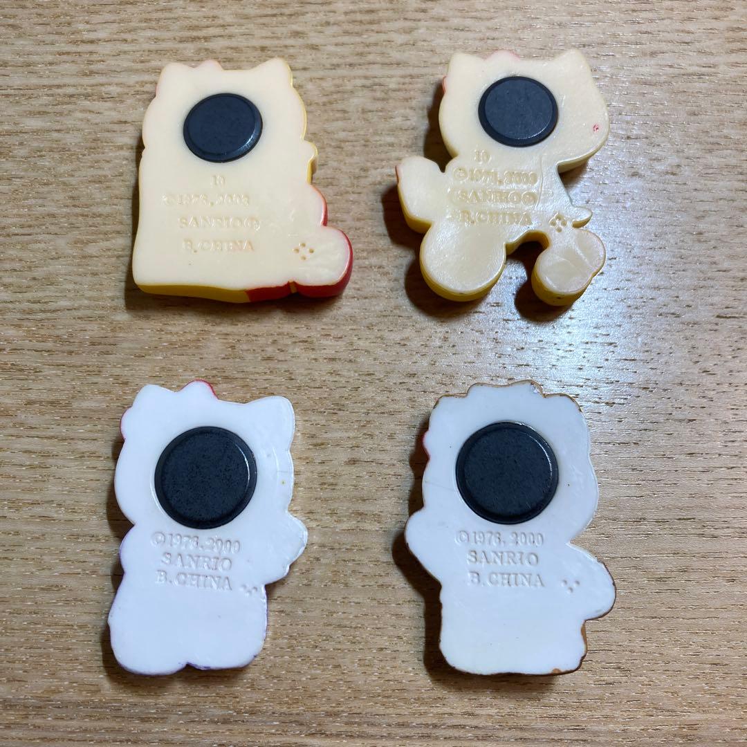 【激レア】ハローキティ マグネット 平成レトロ まとめ売り 4個