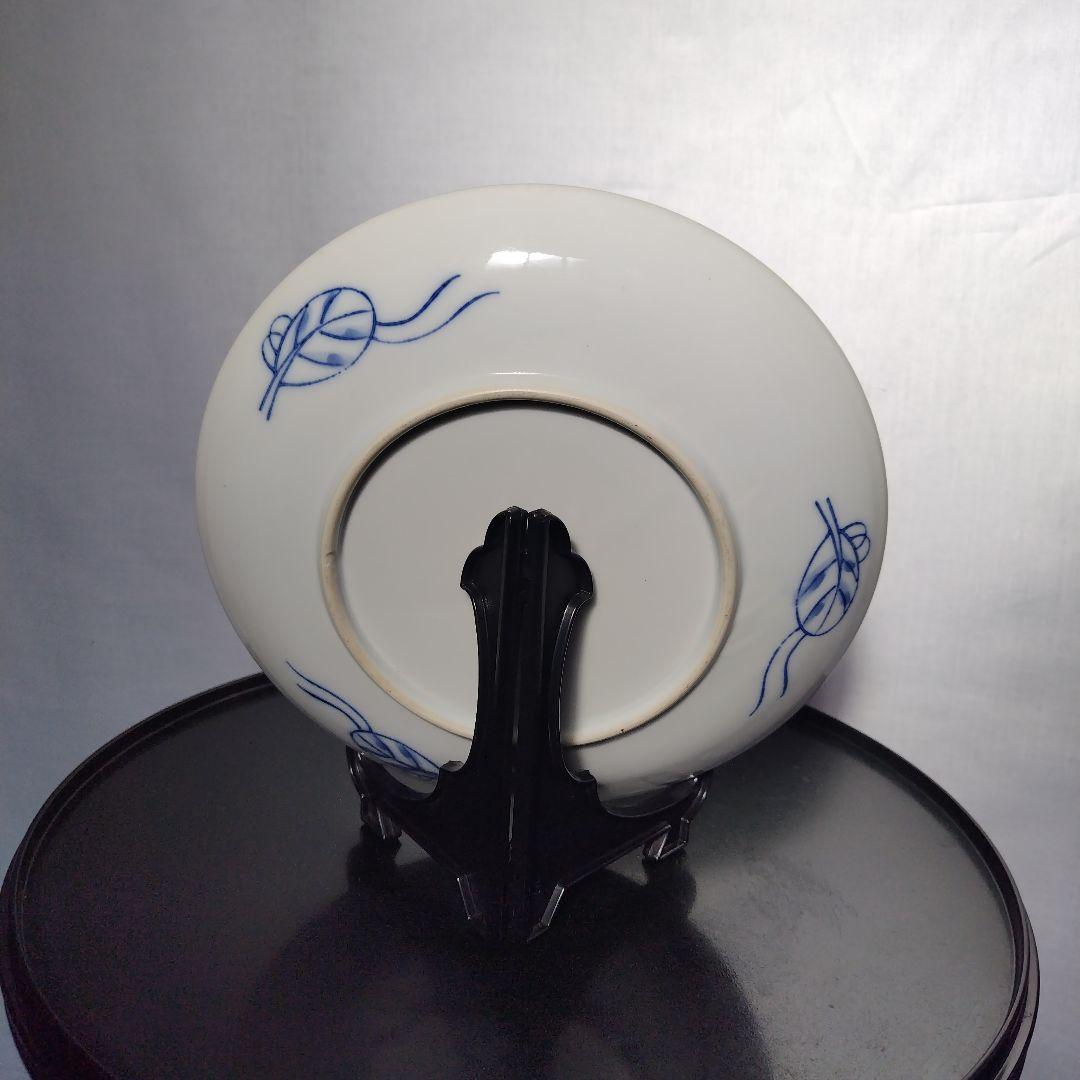有田焼 秀峰 額皿 大皿 飾皿 金襴手 金彩 古伊万里絵付遊女図 24cm