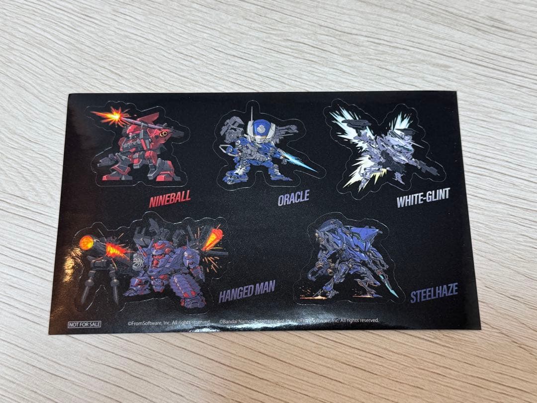 アーマードコア アクリルキーホルダー ステッカー