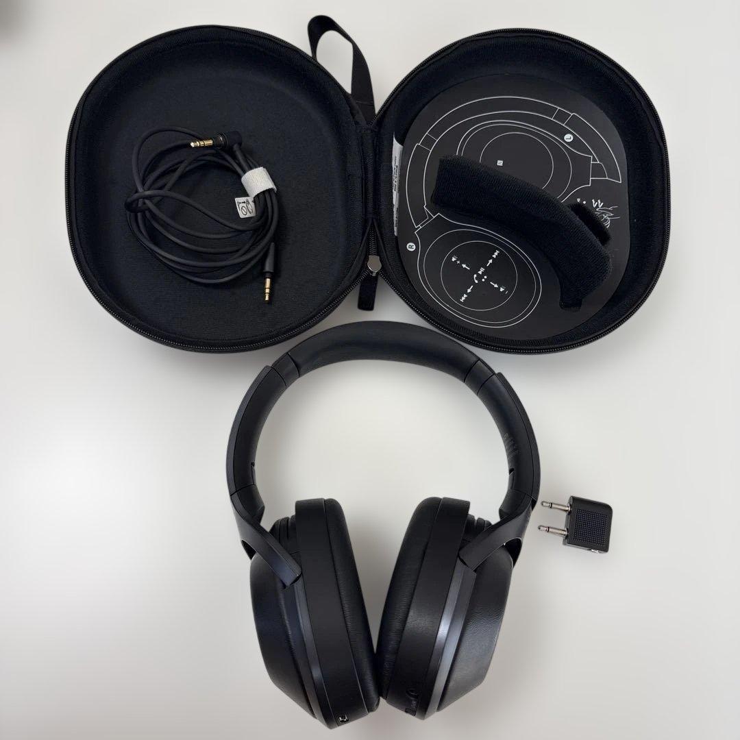【美品】SONY MDR-1000X ワイヤレスノイズキャンセリングヘッドホン