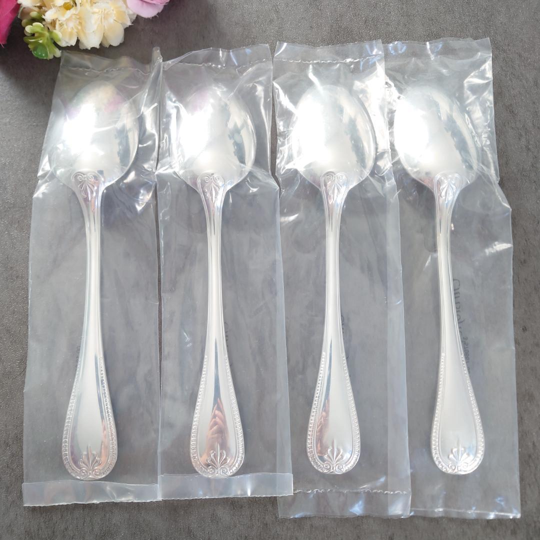 クリストフルマルメゾン 未開封 テーブルスプーン 4点