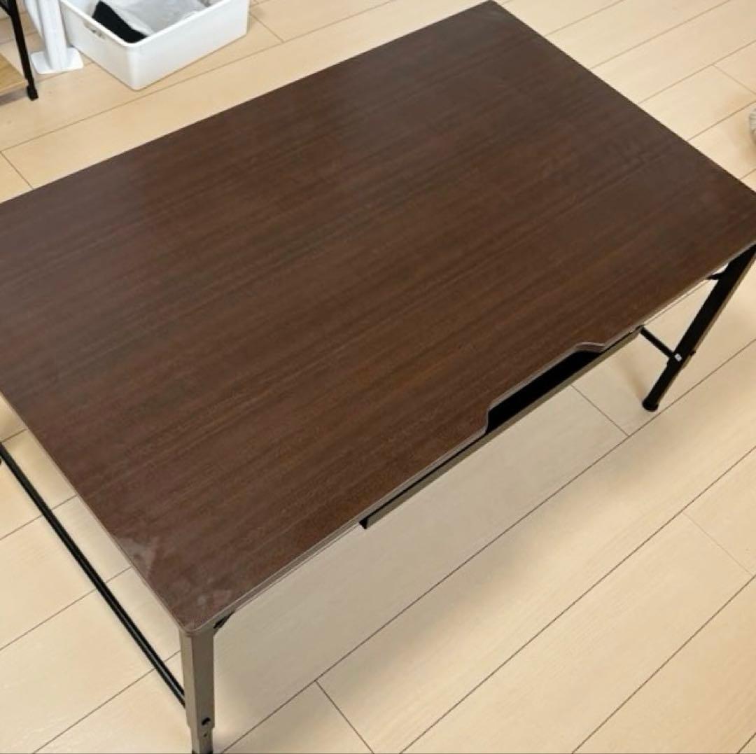 サンワダイレクト　ブラウン　幅100cm ローデスク ロータイプ 楽天市場